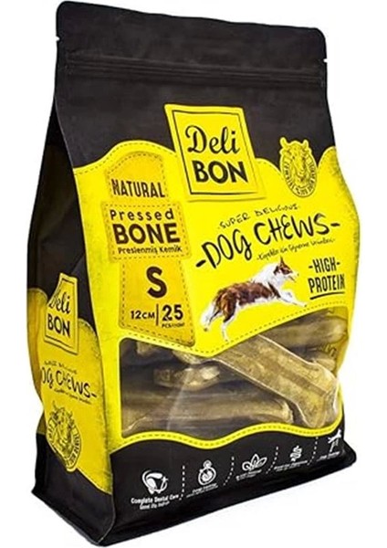 Delibon Deri Pres Kemik, S Boy, Naturel, 12CM x 25ADET fiyatları