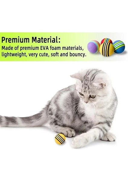 Sünger Kedi Köpek Çiğneme ve Oyun Topu 4 Adet modelleri