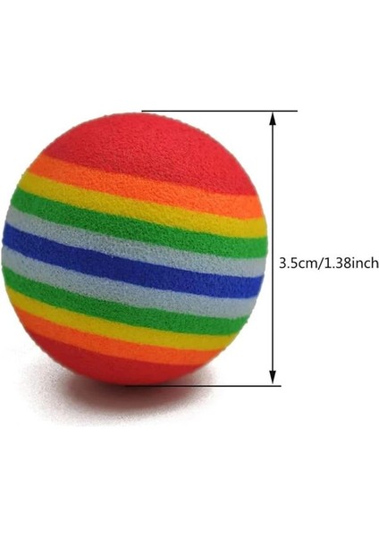 Sünger Kedi Köpek Çiğneme ve Oyun Topu 4 Adet indirimleri