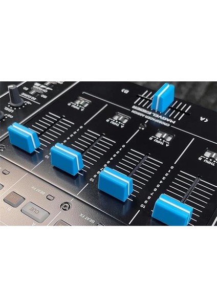 Chroma Caps Pro Pack (Blue) | Chroma Caps Pro Paketi: 12X 90º Super Knobs, 5x Fader