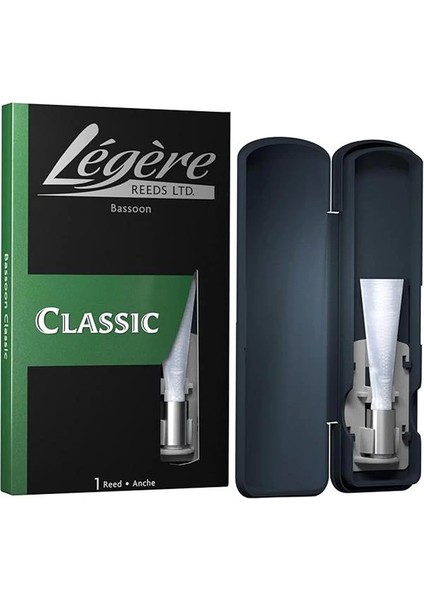 Légère Reeds Premium Sentetik Nefesli Kamış, Fagot, Güç Orta (Drbm)