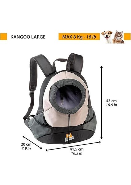 Kangoo Köpek Sırt Çantası, Kedi Sırt Çantası, Köpek Çantası, Geniş Açıklık, Emniyet Kemeri indirimleri