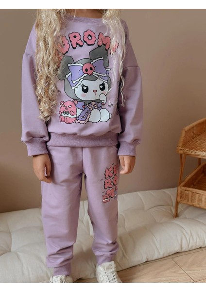 Kuromi Mor Baskılı Alt Üst Takım 1 fiyatları