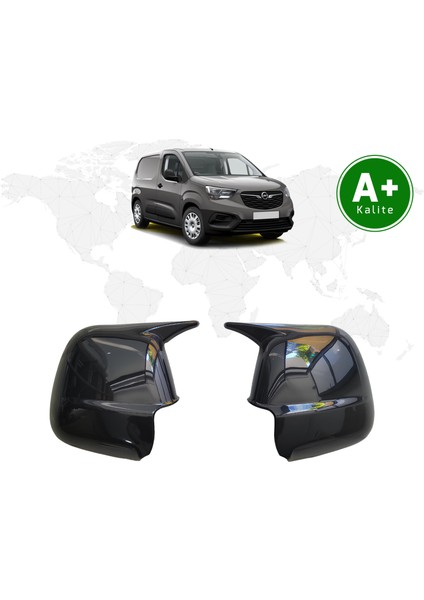 Opel Combo Panelvan Yarasa Ayna Kapağı 2019 Model ve Sonrası
