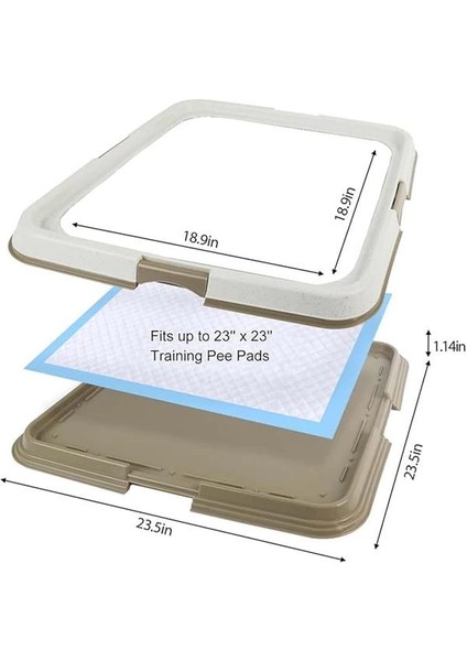 Pawise Seyyar Köpek Tuvaleti Ped Kabı fiyatları