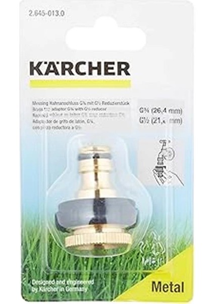Karcher Pirinç Musluk Bağlantı Aparatı (1/2'' ve 3/4'')
