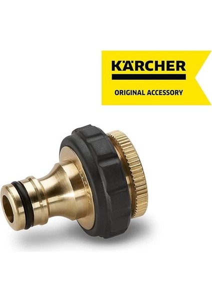 Karcher Pirinç Musluk Bağlantı Aparatı (1/2'' ve 3/4'') fiyatları