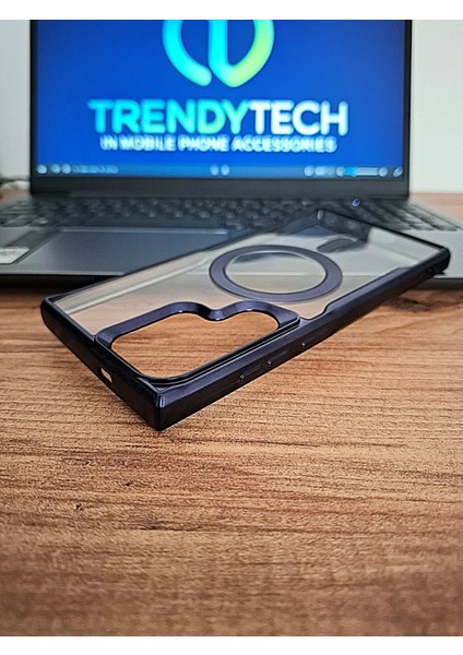 Samsung Galaxy S24 Ultra Yüksek Kalite Magsafe Şarj Özellikli Kamera Koruma Çıkıntılı Esnek Kılıf fırsatları