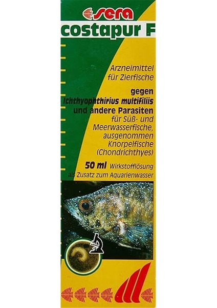 Costapur 50ML Akvaryum Dış Parazit Ilacı fiyatları