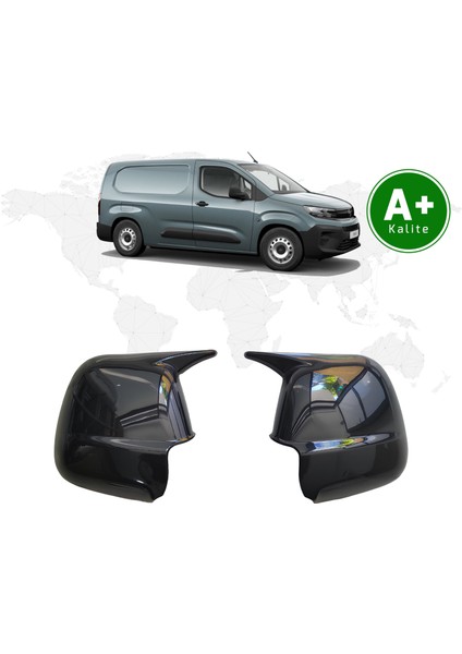 Opel Combo Panelvan Yarasa Ayna Kapağı 2024 Model ve Sonrası