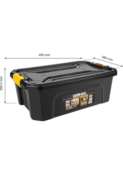 Süper Bag 4036 30 Lt Saklama Kutusu modelleri