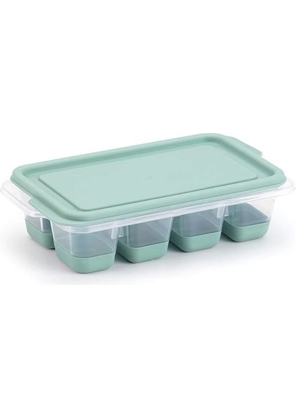 Dünya Bpa Içermeyen Mini Kapaklı Silikon Buzluk - Kolay Çıkarım, Güvenli Istifleme, Kompakt Tasarım