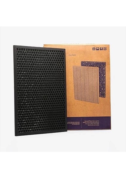 Winix Zero Pro Uyumlu Filtre Seti – Filtre T | H13 Hepa + Aktif Karbon | Pm2.5, Polen ve Koku