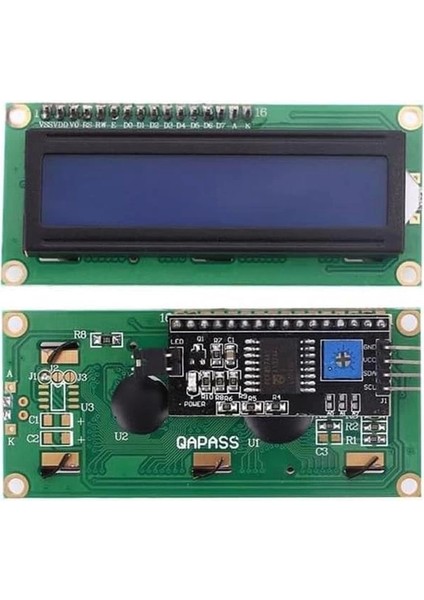 Arduino 2X16 LCD Ekran (I2C Modüllü)