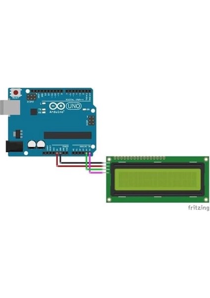 Arduino 2X16 LCD Ekran (I2C Modüllü)