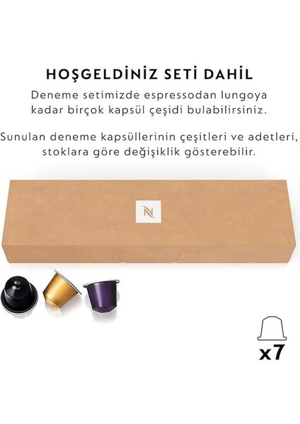 D40 Inissia Kapsüllü Kahve Makinesi, Siyah fiyatları