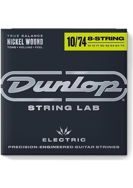 DEN1074 Nickel 8 Telli Elektro Gitar Teli (10-74)