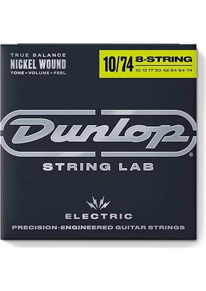 DEN1074 Nickel 8 Telli Elektro Gitar Teli (10-74) fırsatları