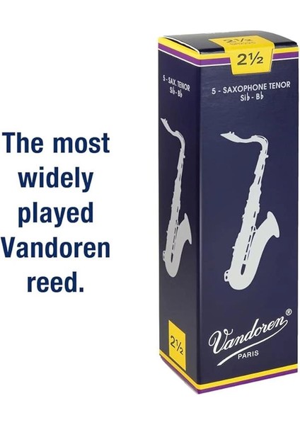 SR2225 Kutu 5 Yaprak Geleneksel 2.5 Sax Tenor fiyatları