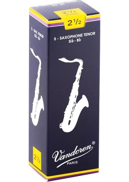 SR2225 Kutu 5 Yaprak Geleneksel 2.5 Sax Tenor modelleri