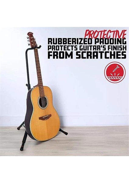Gator Frameworks Asılı Tekli Gitar Standı; Elektro Veya Akustik Gitarları Tutar (GFW-GTR-1200) modelleri