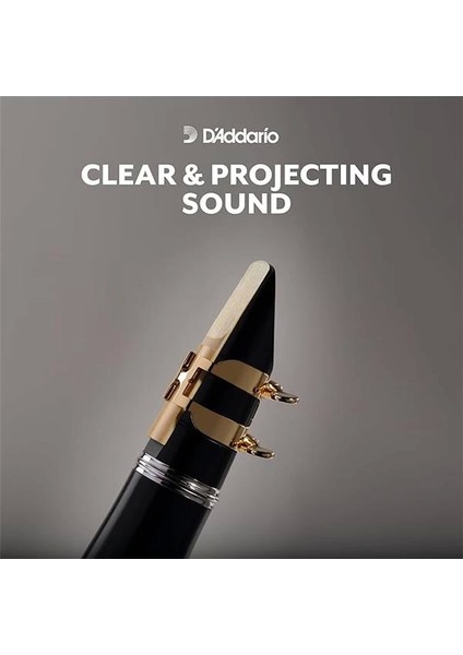 Rico By D'addario Eb Klarnet Için Yapraklar, Kalınlık 2,5, 10'lu Paket indirimleri