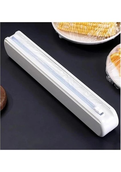 Yıldızhane Streç Film Kesme Aparatı Streç Film Kesici Vakum Sabitlemeli Kolay Pratik Streç Film