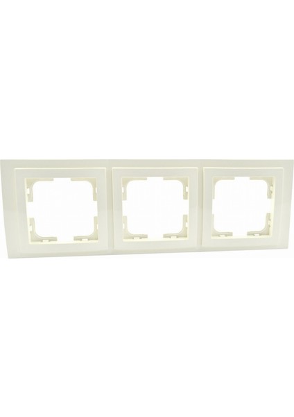 Beyaz 3'lü Set - Topraklı Priz, F Konnektör , Nümeris Cat3 Telefon Priz Set
