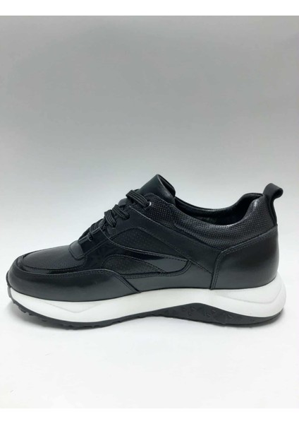 Mr. Quinn Hakiki Deri Bağcıklı Siyah Günlük Hafif Casual Model Erkek Ayakkabı C-9310168QN modelleri