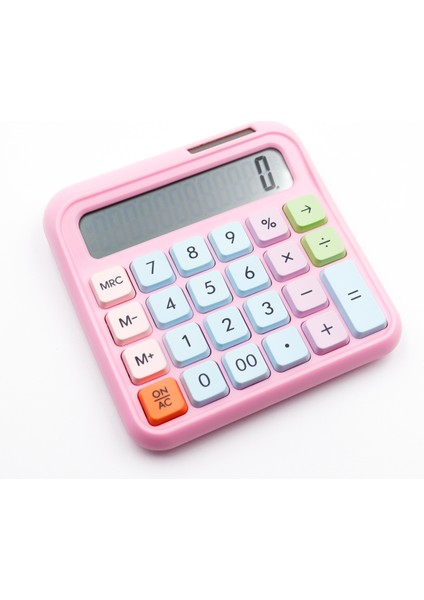 Pinterest Tarzı Renkli Pilli ve Güneş Enerjili 12 Haneli Hesap Makinesi (Renk Stoklara Göre) fırsatları