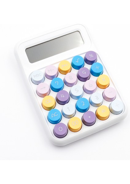 Pinterest Tarzı Renkli Pilli Hesap Makinesi – 12 Haneli Büyük Ekran (Renk Stoklara Göre) fırsatları