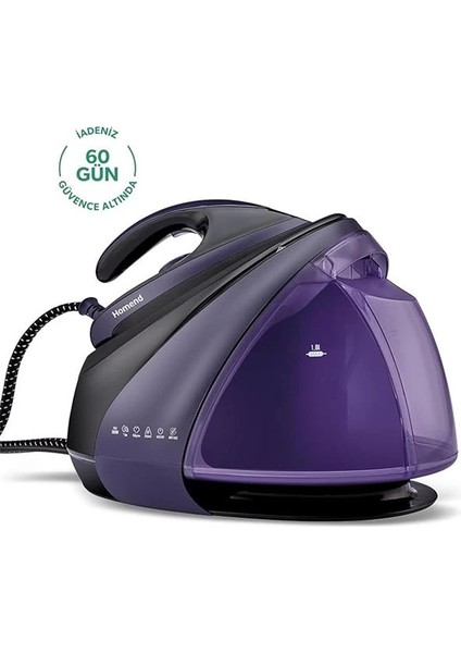Jetsteam 1173H Buhar Kazanlı Ütü Mor Siyah modelleri