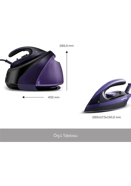 Jetsteam 1173H Buhar Kazanlı Ütü Mor Siyah fırsatları