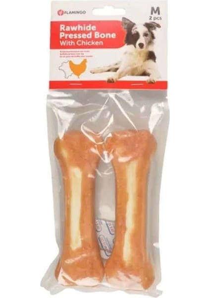Köpek Ödülü Tavuk Kemik 2'li 15 cm