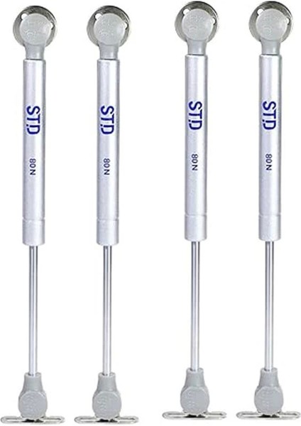 Feyzayapı 4 Adet Std Dolap Amortisörü Gazlı Piston Kapak Hidroliği 27 cm 80N indirimleri