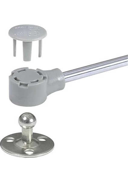 Feyzayapı 4 Adet Std Dolap Amortisörü Gazlı Piston Kapak Hidroliği 27 cm 80N