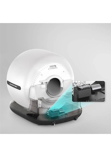 CB002 Kameralı Akıllı Otomatik Kedi Tuvaleti, App ile Uzaktan Kontrol, 72LT Hazne, 7lt Çöp fırsatları