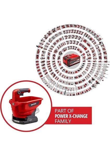 Akülü Serpme Makinesi Ge-Us 18 Li-Solo Power X-Change (Lityum-Iyon, 3,3 L Kapasite, 6 fiyatları