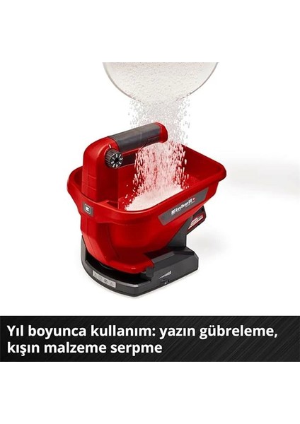 Akülü Serpme Makinesi Ge-Us 18 Li-Solo Power X-Change (Lityum-Iyon, 3,3 L Kapasite, 6