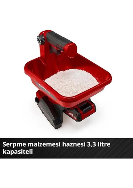 Akülü Serpme Makinesi Ge-Us 18 Li-Solo Power X-Change (Lityum-Iyon, 3,3 L Kapasite, 6