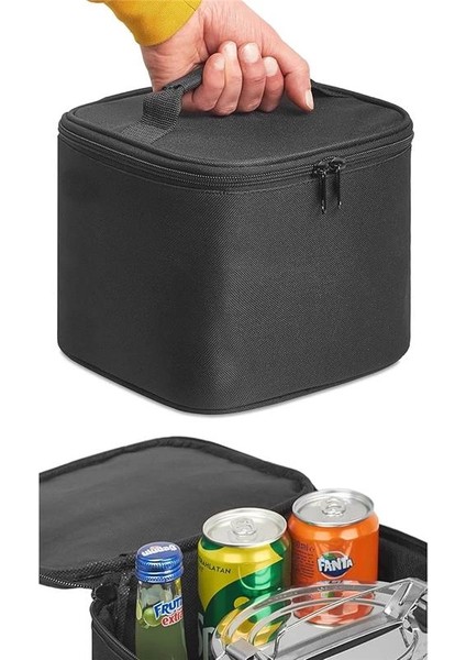 8 Litre Termos Çanta Yemek Taşıma Çantası Termo Termal Sıcak ve Soğuk Tutan Piknik Buzluk