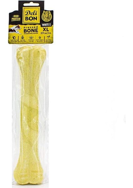 Delibon Gerçek Deriden Pres Kemik, 27 CMX1PCS., Beyaz