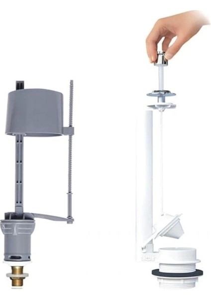 Özbest Su Tasarruflu Klozet Sifon Çekmeli Rezervuar Iç Takımı