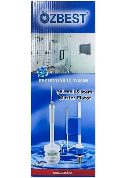 Özbest Su Tasarruflu Klozet Sifon Çekmeli Rezervuar Iç Takımı modelleri