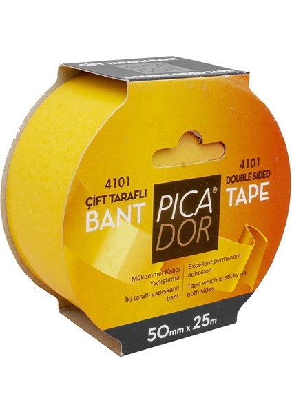 Çift Taraflı Bant Askılı 50X25 mt 4101