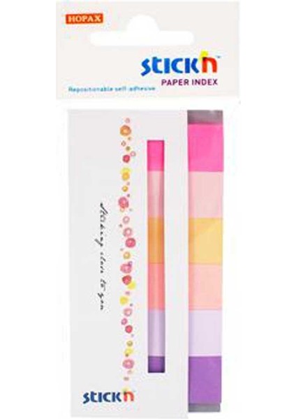 Stıckn Indeks 180 Yp 50X20 Bahar Rengi 6 Renk 21595