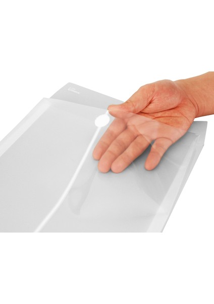 Cırtcırtlı Dosya Körüklü Dikey Şeffaf Renkler F118A