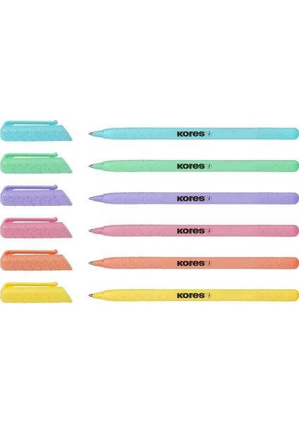 Tükenmez Kalem Çok Renkli 50 Li 37086