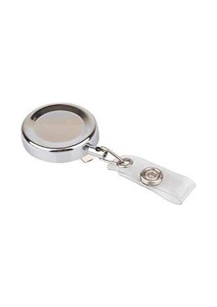 Yoyo Klipsli Metal Kaplama Yuvarlak Krom 1449