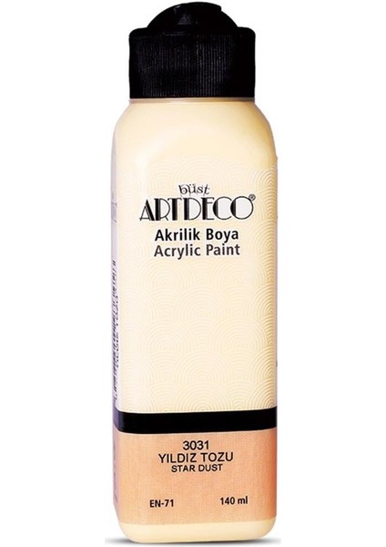 Akrilik Boya 140 ml Yıldız Tozu 070R-3031